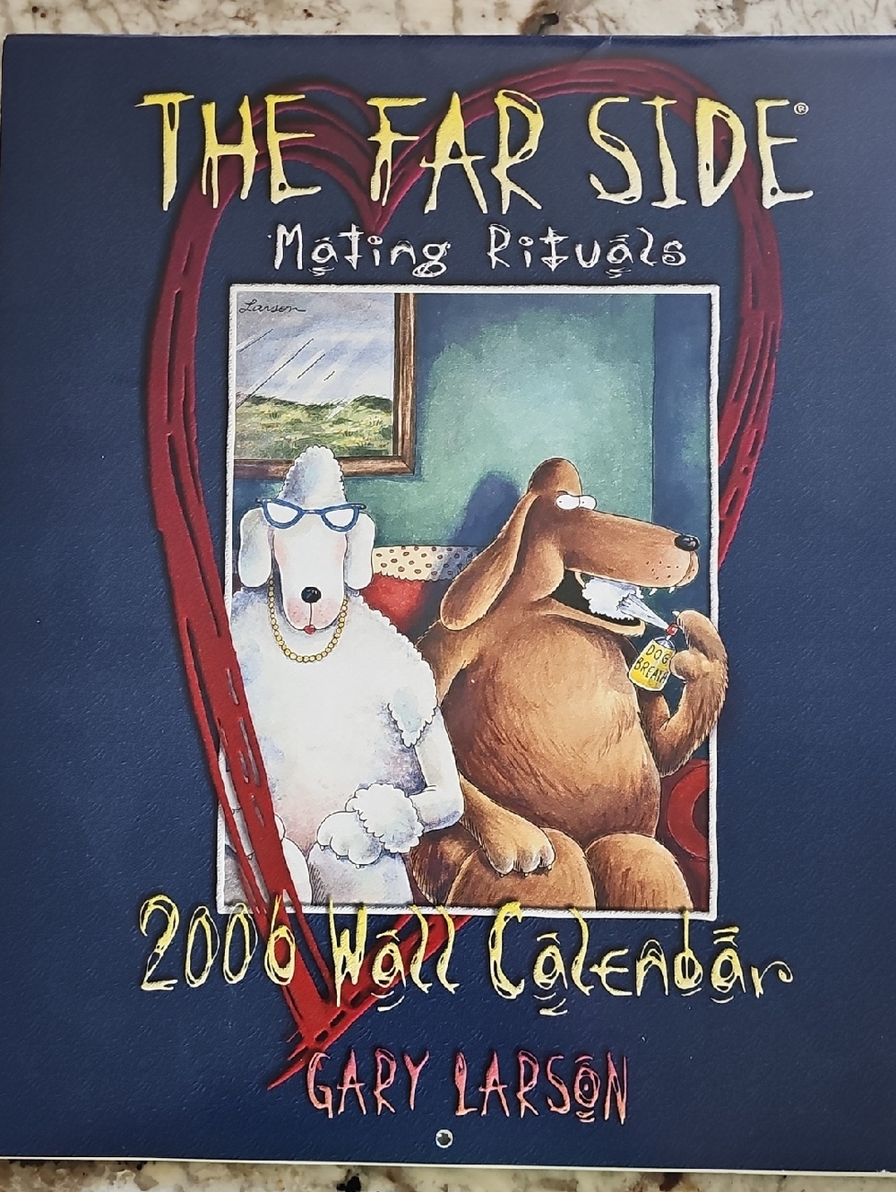 The Far Side 2006 Wall Calendar by Gary Larson - Navy Blue